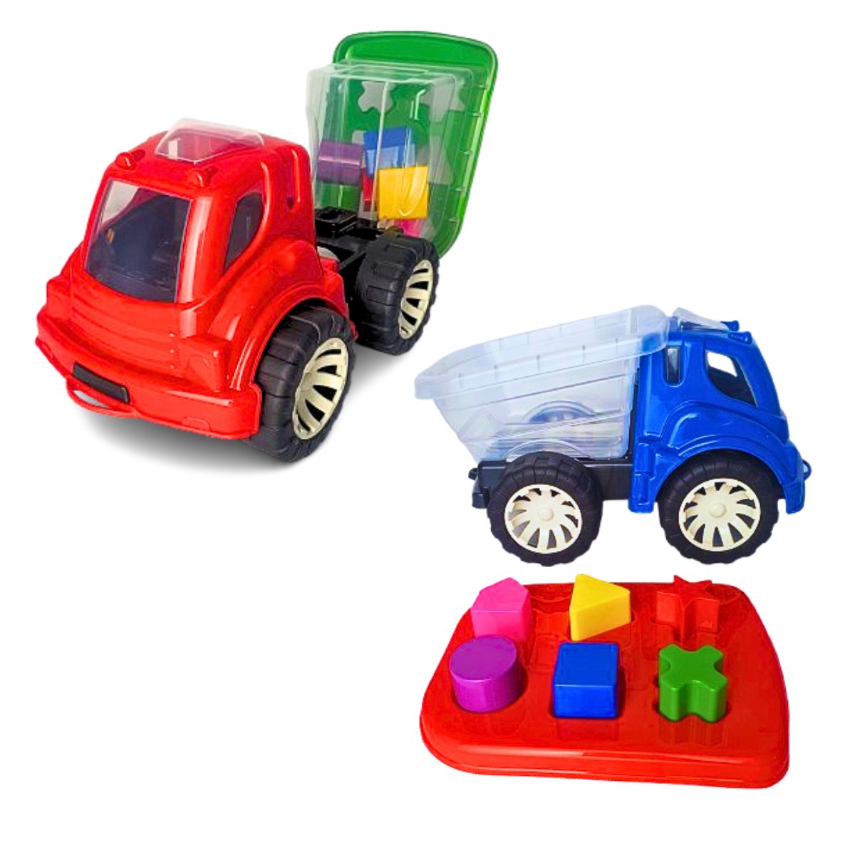 Brinquedo Caminhão Didático Sortido - Smiling Kids Brinquedo Caminhão Didático Sortido - Smiling Kids